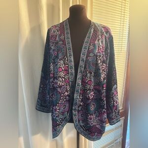 Bob Mackie Wearable Art Jacket-2X